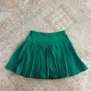 Sincerely Jules Vibrant Green Skater Skirt